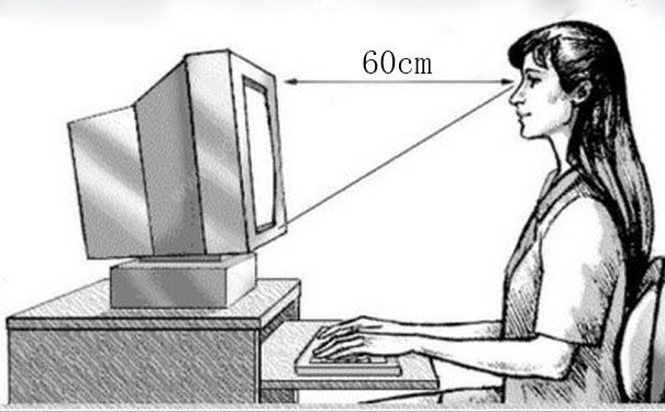 玩電腦正確姿勢是怎樣的？上網(wǎng)正確坐姿(2)